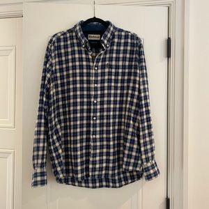Barbour Men’s Tailored Fit Button Down Shirt Size L
